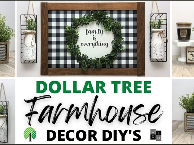 High End Dollar Tree Farmhouse Decor Diys.Budget Friendly Decor