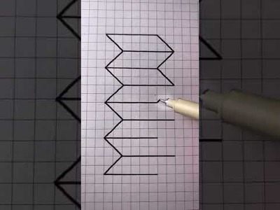 How to Draw 2022 Numbers 3D Trick Art on Line Paper 7