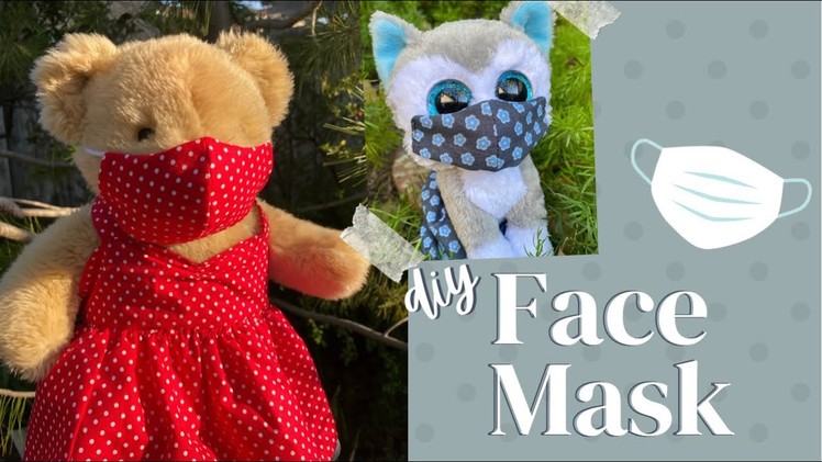 How to Make a Face Mask for a Stuffed Animal