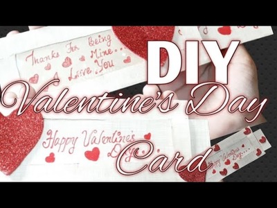 How To Make An Easy Valentine's Day Card | DIY | Best Out Of Waste | Easy Card Making Ideas |