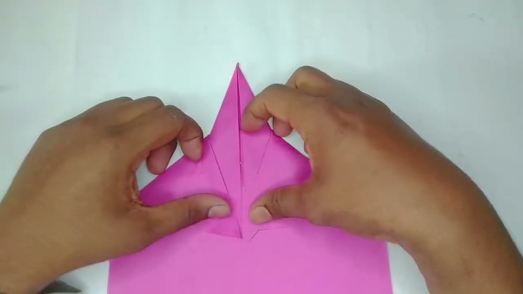 How to make paper airplanes that fly far । paper airplane that flies far easy step by step