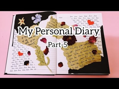 My Personal Diary 2022 Part-5 | Bullet Journal | Diary Decoration | Diary Writing