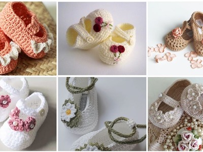 Newest version of crochet baby booties patterns