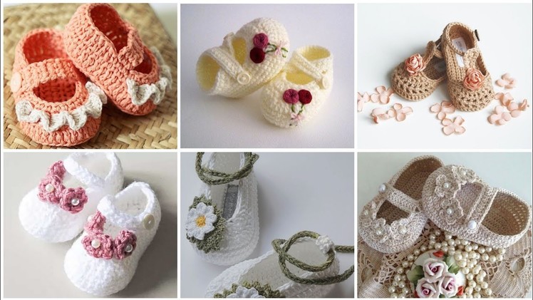 Newest version of crochet baby booties patterns