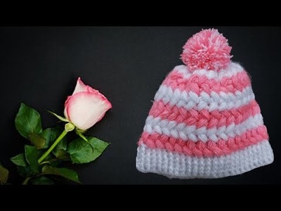 READY MADE LOOK Woolen cap.stylish cap. woolen Cap.crochet woolen cap