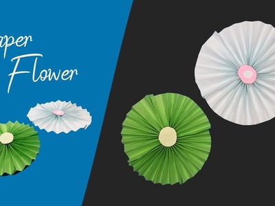 Simple & Most Easy Paper flower Designs ideas for Home Decoration - Beautiful Paper Flower Making