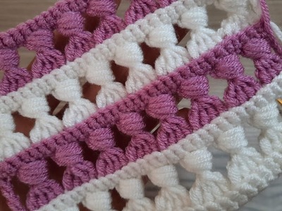 SUPER Easy Beautiful Crochet Pattern * Knitting tutorial video Model  - Tığ işi örgü modeli