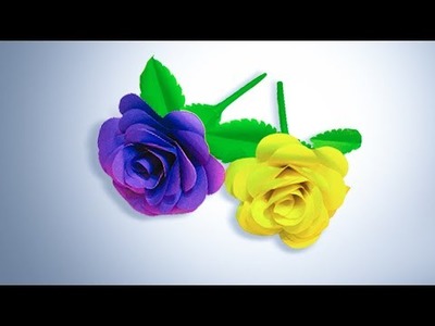 5 |Origami Flower Rose | How To Make Paper Roses | Easy Paper Roses Flowers Step by Step