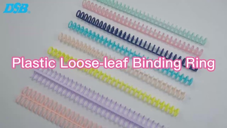 A4 Plastic Loose-leaf Binding Ring Binder Rings - DIY Binding Books, Documents, Albums. 