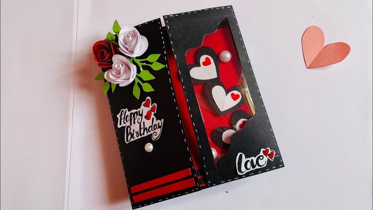 Beautiful handmade birthday card for boyfriend | birthday card making | birthday card idea