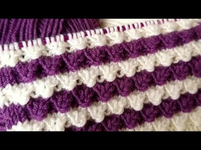 Beautiful Knitting Stitch Pattern. knitting designs for baby sweater