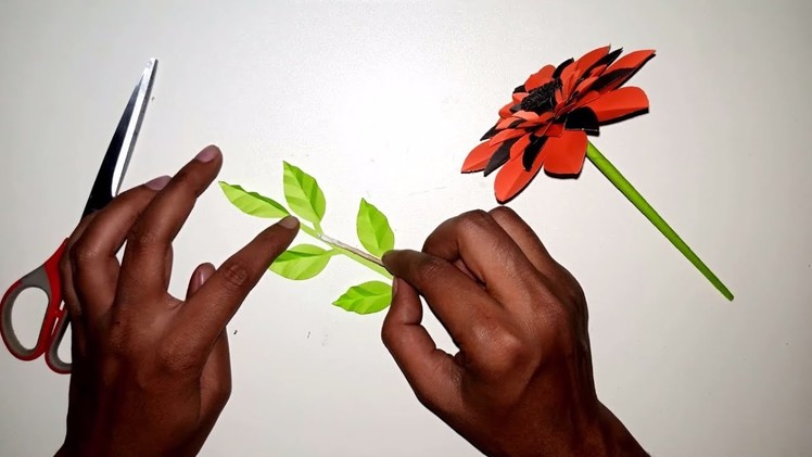 Beautiful paper flower handicraft ll diy flowers ll Handmade Paper paper flower