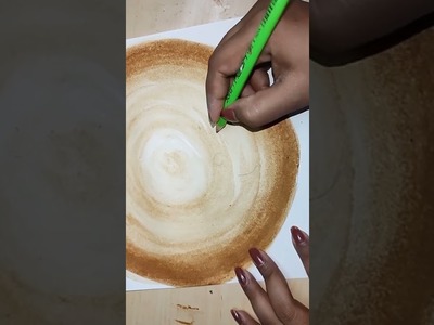 Coffee painting #shorts