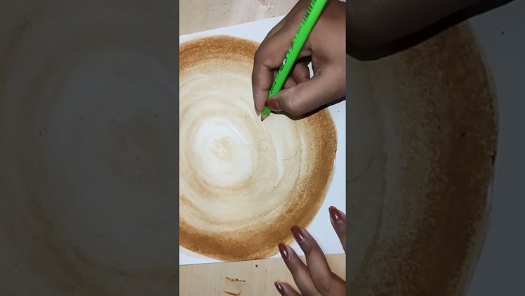 Coffee painting #shorts