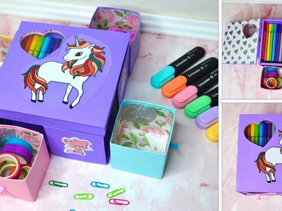 Colored paper + old boxes. How to make a pencil case. Cardboard eaters