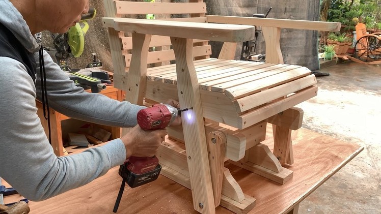 Creative Smart Woodworking Design Ideas. How To Make A Chair With A Balance Suspension System