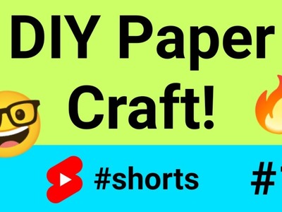 { Day1 } DIY Paper Craft ???????? #15dayspapercraftingchallenge
