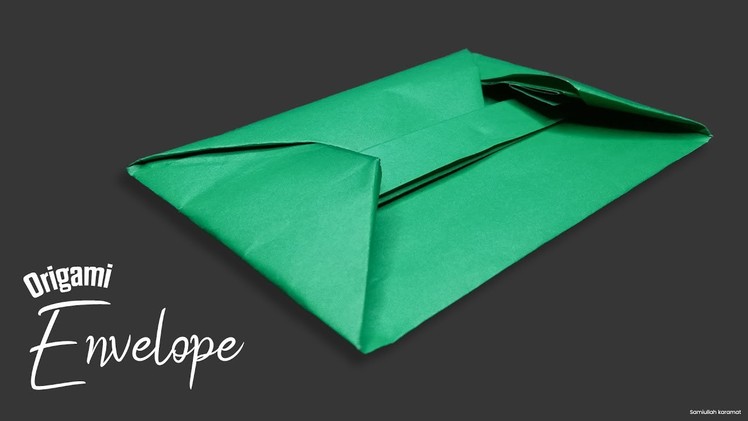 DIY Easy Origami Envelope - How to make a Paper Envelope at home For Money Deposit