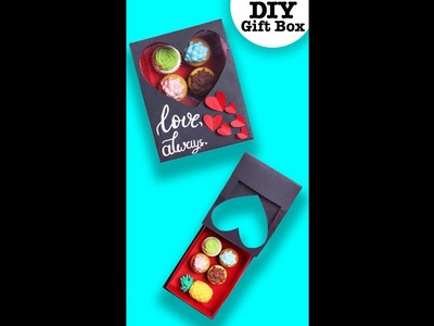 DIY GIFT BOX IDEAS ❤️| Gift Ideas | Heart Gift Box (1-minute video)
