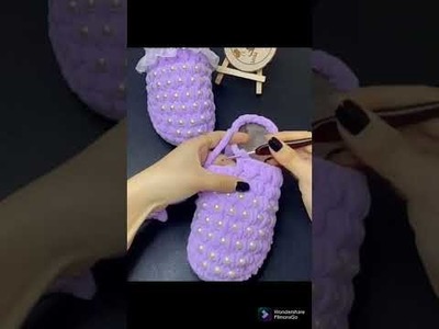 DIY indoor slippers.how to make slippers in home.handmade slippers