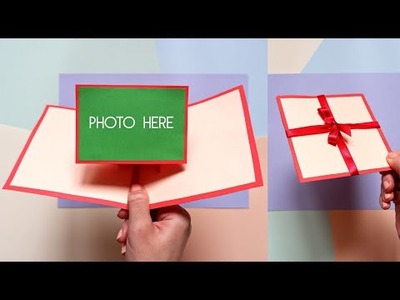 DIY Photo Pop Up Card Tutorial | Easy Paper Crafts