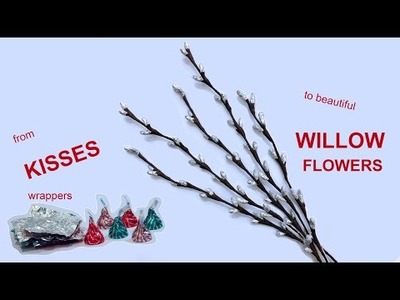 DIY Willow Flowers | How to Make Willow Flower Branches for Decorations