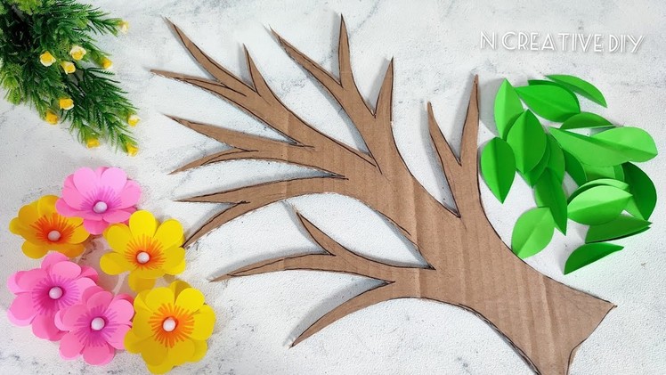 Easy paper craft for home decoration | Unique wall hanging craft | Paper wall decor | Diy Room decor