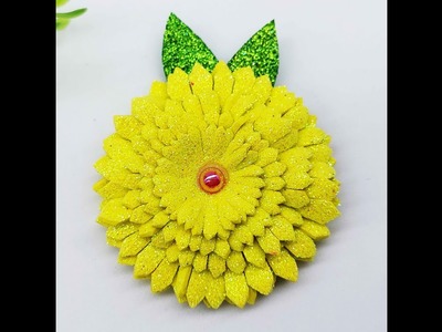 Foamiran   Flowers Making Ideas | DIY Handmade Crafts #shorts