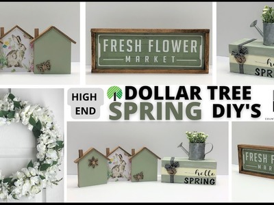 High End Dollar Tree Spring Diys.Spring 2022 Diys