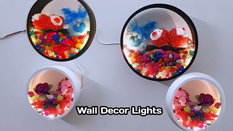 House Interior Home Decoration | Wall Light | Wall Hanging Lights | Room Decor | Making at Hom