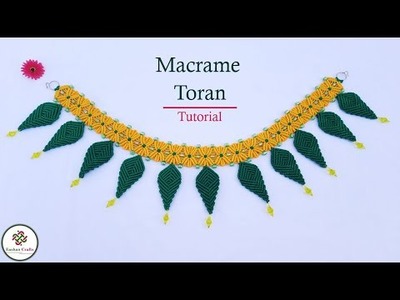 How to Make a Macrame Toran | DIY Macrame Toran Tutorial | New Design Easy Method