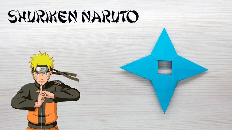 How To Make a Naruto Shuriken - Easy origami ninja star