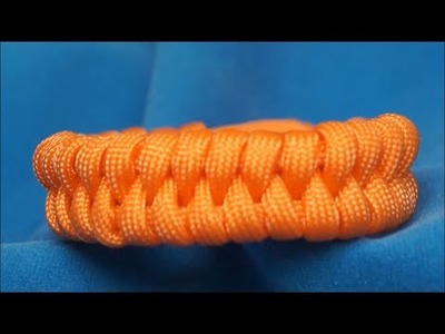 How to make a paracord bracelet,   Fishtail Knot tuto