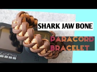 How To Make A Shark Jaw Bone Paracord Bracelet Mad Max Style