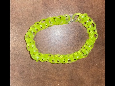How to make a single loom bracelet!