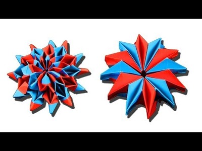 How To Make Easy Fire Work Ball + More Origami videos