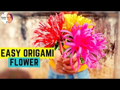 How To Make Easy Origami Flower | Valentine's Day Gift | Art & Craft | Paper Art