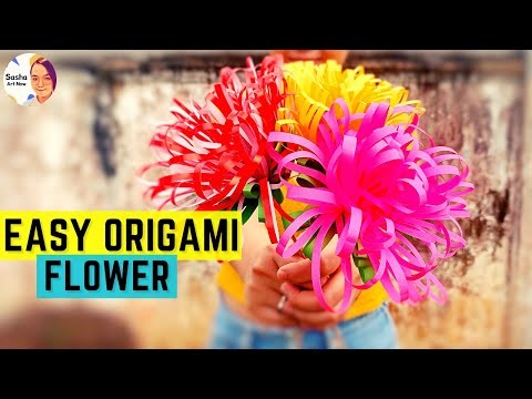 How To Make Easy Origami Flower | Valentine's Day Gift | Art & Craft | Paper Art