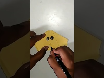 How to make paper fold dog | Origami dog kase banaye | easy and simple dog making |#short | #youtube