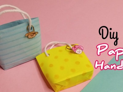 How to make paper handbag.origami paper bag.diy gift bag.paper handbag.paper craft.paper purse