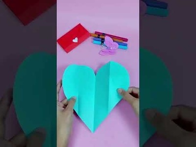 How to make Valentine's day card. Handmade Valentines Card. Valentine's day card making