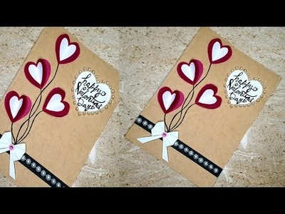 How to make Valentine's day card | DIY Greeting Cards For Valentine’s Day | Valentine card | DIY