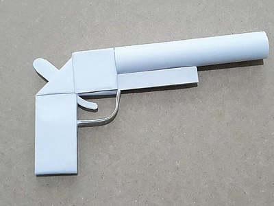 KAĞITTAN ORİGAMİ SİLAH YAPIMI - ( How To Make a Paper Gun )