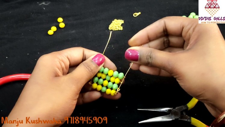 Learn how to make Pendent Necklace at home.easy to wear#online #handmade #jewellery  #fashion