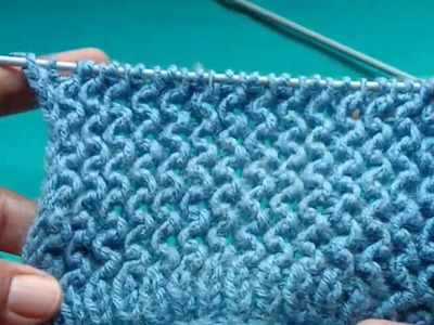 Most Demanding Knitting Stitch Pattern For Gents Sweater Step By Step Tutorial