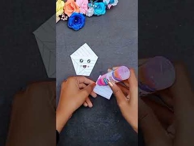 Paper gift making idea || how to make birthday gift || paper craft || origami easy || #shorts