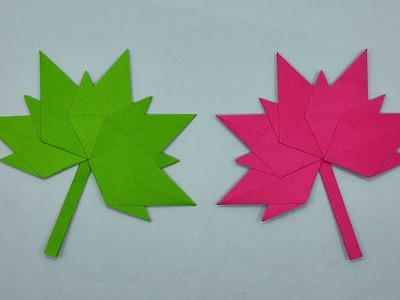 Paper Leaves Making Ideas | Paper Leaf | Paper Flowers | Paper Crafts For School Project