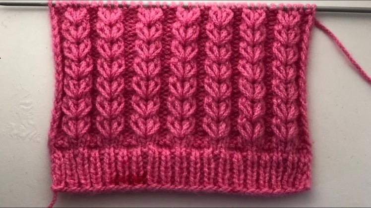 Pretty Knitting Stitch Pattern