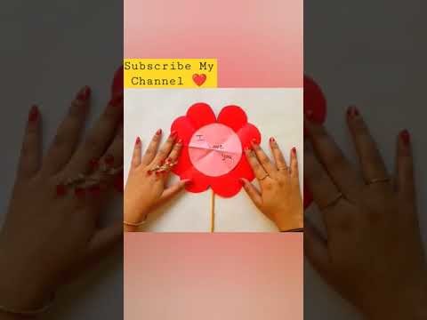 Tutorial On My Channel | Valentine's Day Card | Love Card | Handmade Cards | Valentine's Day Special