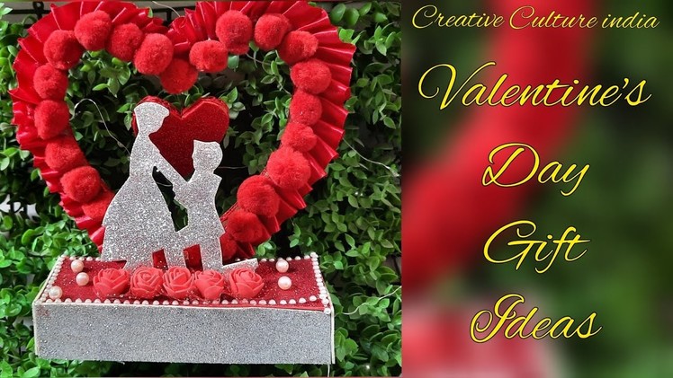 Valentine day Gift ideas || Valentine day showpiece making || Valentine DIY 2022